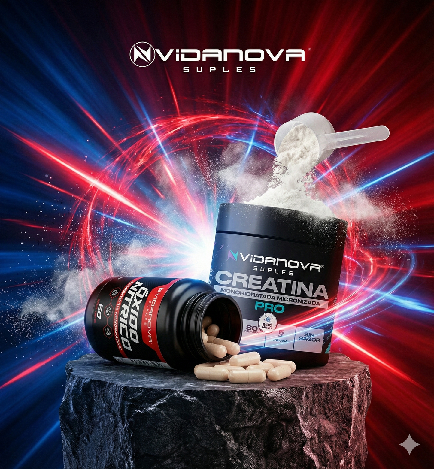 Vidanova® Creatina + Oxido Nítrico 💪🔥 OFERTA HASTA AGOTAR STOCK