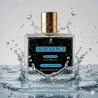 Herosence Azul 50ml, Aumenta Tu seguridad y Encanto✨